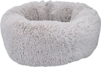 Produktbild von Kuscheliges Kissen Bett für Hunde oder Katzen Farbe Grau 50 cm
