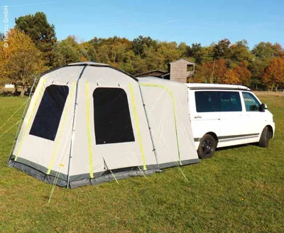 Produktbild von Heckzelt "Uni Van" 240x240/180 | Schleuse | selbststehend | passend für VW T4 5 6