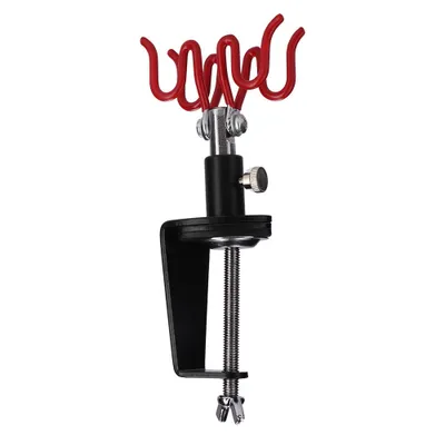 Image de Support, support aérographe, pince sur table, montage kit peinture, kit aérographe