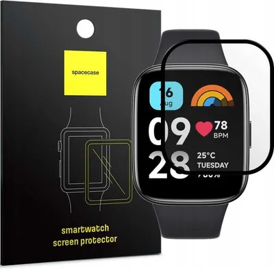 Produktbild von Spacecase Hybridglas Redmi Watch 3 Active