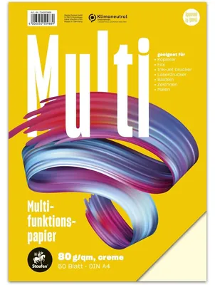 Image de Staufen® 734050988 Multifunktionspapier 7X PLUS - A4, 80 g/qm, creme, 50 Blatt