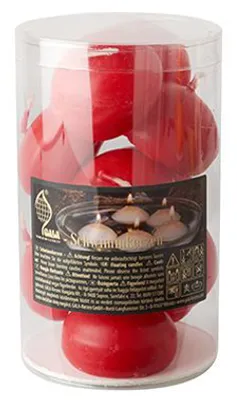 Produktbild von FLAVOUR by Gala Schwimmkerzen Durchmesser: 45 mm kirsche