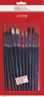 Produktbild von 12XBRUNNEN 104893001 Pinsel-Set 12-tlg.