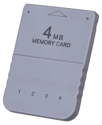 Image de Carte mémoire de 4 Mo pour console PS1 - 60 blocs