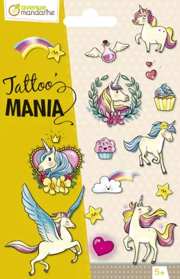 Obrázok produktu pre Tatuaże Tattoo Mania Jednorożce