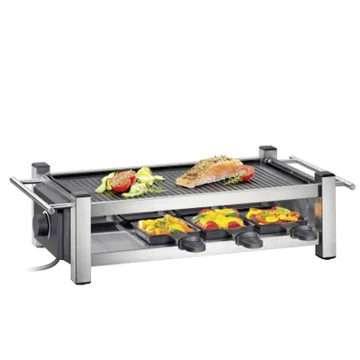 Obrázek produktu pro KÜCHENPROFI Raclette Taste8 Grilovací deska oboustranná 8 pánví