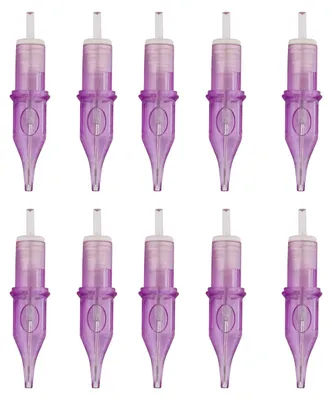 Image de 10 pièces 3RL Aiguilles Cartouche de Tatouage Tubes Sac à Main Stérilisé Aiguilles Kit Accessoires de Tatouage Fournitures pour les artistes débutants Portable