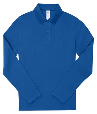 Immagine prodotto di B&C - Camicia "My Polo 180" da donna, maniche lunghe LT3182 (XXL) (blu reale)