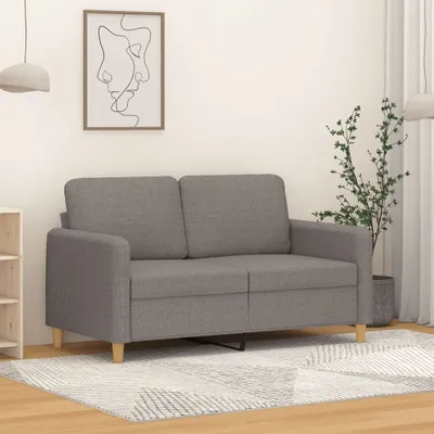 Produktbild von Design Möbel 2-Sitzer-Sofa Taupe 120 cm Stoff - 2024 Neu