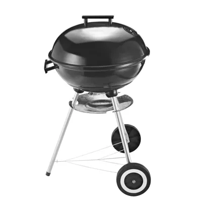 Produktbild von Landmann BBQ Kugelgrill Ø 37 cm mit Deckel Holzkohlegrill Holzkohle Rundgrill Grill Standgrill