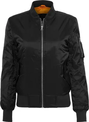 Image de Urban Classics - Bomber "Basic" pour femme TN164 (M) (Noir)
