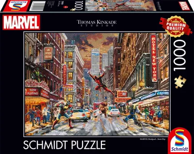 Produktbild von Schmidt Spiele Deadpool Marvel 1000T 0 0 STK