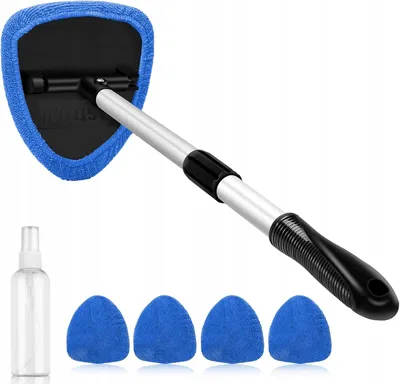 Produktbild von Autofenster-Reinigungsbürste Mikrofaser Set 5-in-1 KFZ