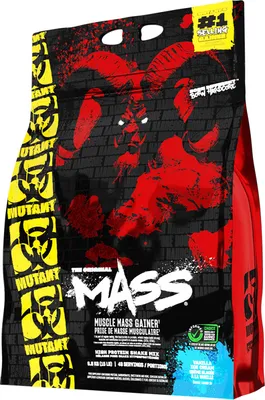 Produktbild von Mutant Mutant Mass (6800g) Vanilla Ice Cream - Gewichtszunahme - Ohne Kreatin
