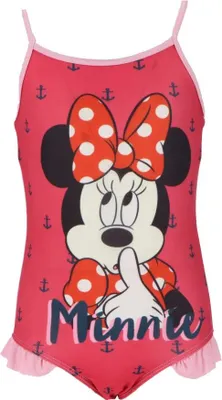 Produktbild von Disney Minnie Maus Kinder Mädchen Badeanzug – Rosa / 122/128