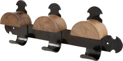 Obrázok produktu pre Udzový háčik Stubbs retro, farba:čierna