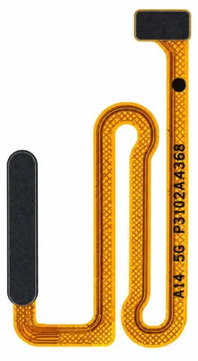 Produktbild von Clappio, Fingerabdrucksensor mit Flexkabel für Galaxy A14 5G, Schwarz