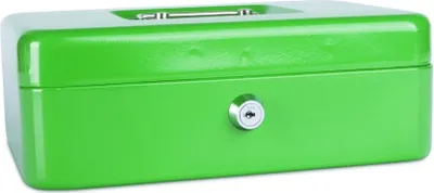 Immagine prodotto di Registratore di cassa in metallo, verde, 25x18x9 cm, DONAU, 5233001PL-06