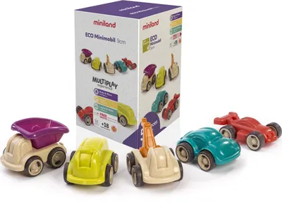 Zdjęcie produktu dla Zestaw 5 pojazdów 12 cm Minimobile ECO