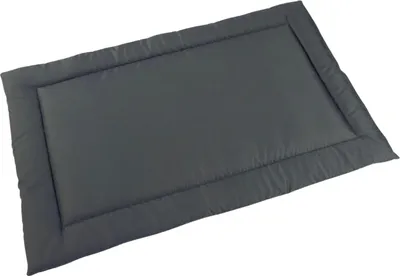 Produktbild von Wasserfestes hundebett größe 90x60 cm - robust, pflegeleicht, aus codura, matte für kleine, mittlere und große hunde, für innen- und außenbereich - farbe - anthrazit