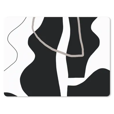 Produktbild von MuchoWow® Mauspad Mousepad Abstrakt - Minimalismus - Design 40x30 cm - Mousepads - Maus Mat - Pad - Mausunterlage - Anti Rutsch