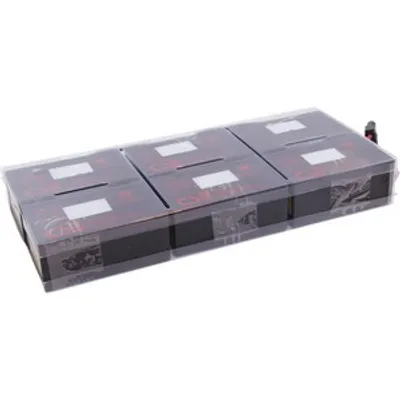 Produktbild von Eaton EB001SP, Plombierte Bleisäure (VRLA), 6 V, 12 Stück(e), Schwarz, 9 Ah, 16,1 kg
