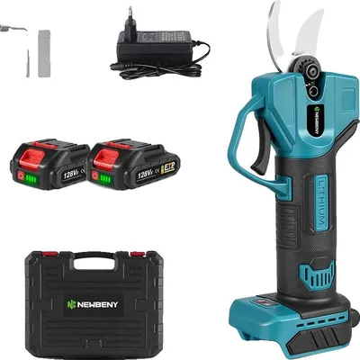 Produktbild von Elektrische Baumschneider, 30mm Schnittdurchmesser, kabelloses Design, 2xBatterie Set