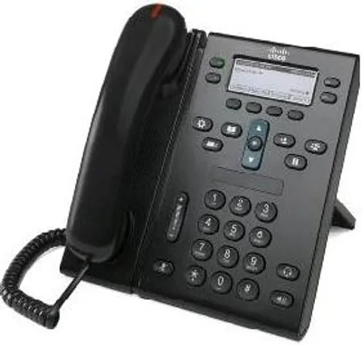 Produktbild von Cisco IP 6941 Telefon, Rufnummernanzeige, Freisprechfunktion, Ethernet