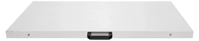 Image de Balance pour animaux (chiens et chats) - Balance vétérinaire au sol - Grande plate-forme 103,5 x 53 cm - Écran LCD externe - Jusqu'à 200 kg - Acier inoxydable - Argent
