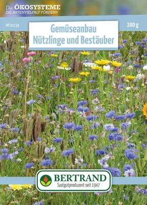 Artikelbild 1 von 'Blumenwiese Gemüseanbau Nützlinge und Bestäuber (mehrjährig) (100 g)'