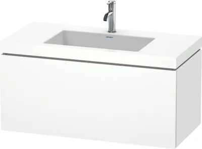 Produktbild von Duravit Duravit Waschtischunterbau L-CUBE WT Vero Air 500x1000x480mm 1 HL we ma