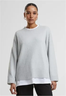 Obrázek produktu pro Dámský svetr Urban Classics Ladies Soft Oversized Sweater lightasphalt - XS