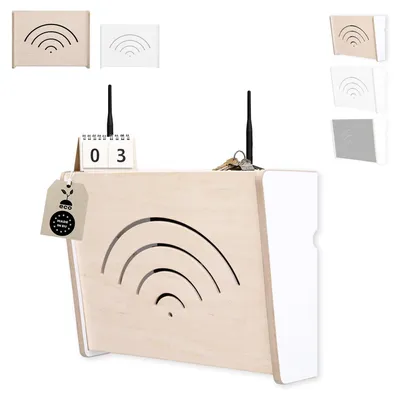 Productafbeelding van Opbergdoos voor routers, geschikt voor kabelmanagement