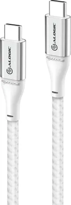 Produktbild von Alogic USB 2.0 Datenkabel Typ C -C M/M 5A 480 Mbps 0,3m, sil