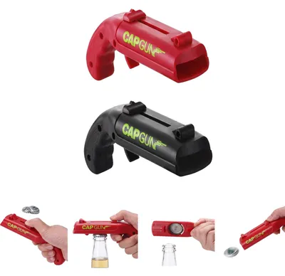 Spielzeugpistolen-Flaschenöffner, lustiger Bieröffner, Geschenk für Männer