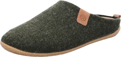 Produktbild von Rohde Damen Pantoffel Hausschuh lose Einlagen Leder Rivoli-D 6863, Größe:37 EU, Farbe:Grün