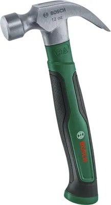 Zdjęcie produktu dla Bosch Marteau arrache-clou 340 g (acier carbone dur arrache-clou en V manche Softgrip faibles vibrations)