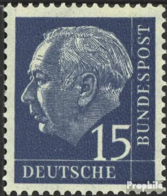 Produktbild von Briefmarken BRD (BR.Deutschland) 1960 Mi 184y Lumogen postfrisch Bundespräsident Heuss (I)