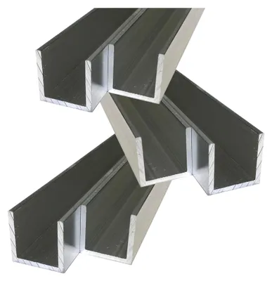 Produktbild von Aluminium U-Profil 30 x 30 x 30 x 3,0 mm (200 cm)