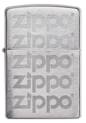 Produktbild von ZIPPO - Zippo Zippo Zippo Design - Silber Chrome Sturmfeuerzeug nachfüllbar Benzin 60005708