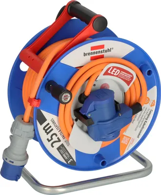 Immagine prodotto di Garant G CEE 3 IP44 Avvolgicavo da campeggio 25 m H07RN-F 3G2,5 Indicatore di carica