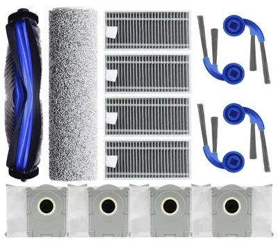 Produktbild von VERCO Ersatzteile Set für Ecovacs Deebot T80 Omni 14tlg Zubehör Bürsten Filter Beutel
