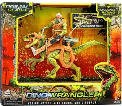 Obrázok produktu pre Jurassic Clash Dinosaurus set predátor a bojovník