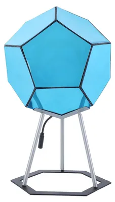 RGBW Dodekaeder Gaming-Licht, 3D LED Schreibtischlampe, Farbwechsel