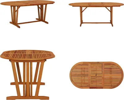 Immagine prodotto di vidaXL Tavolo da giardino 200x100x75 cm in legno massiccio di eucalipto - Tavolo da giardino - Tavoli da giardino - Tavolo da giardino in legno - Tavolo da giardino in legno massiccio