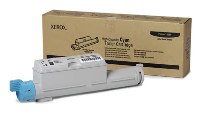 Produktbild von Xerox Hoch Kapazität Laserdruck Tonerkartusche - Cyan - Original - 1 Each - 12.000 Seiten