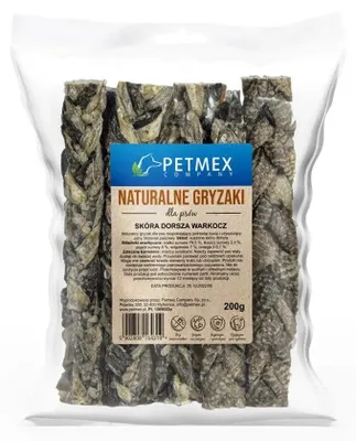Obrázek produktu pro PETMEX pochoutka pro psy z tresčí kůže - 200 g