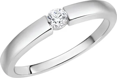 Produktbild von Zeeme Silber Ring 925/- Sterling Silber weiß 056 (17,8) Zirkonia weiß 360271398-1