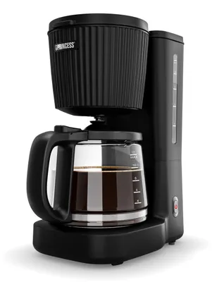 Produktbild von Princess 246058, Filterkaffeemaschine, 1,5 l, Gemahlener Kaffee, 1000 W, Schwarz