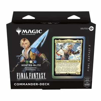 Produktbild von Magic: The Gathering - Final Fantasy X Konter-Blitz Commander Deck - DE